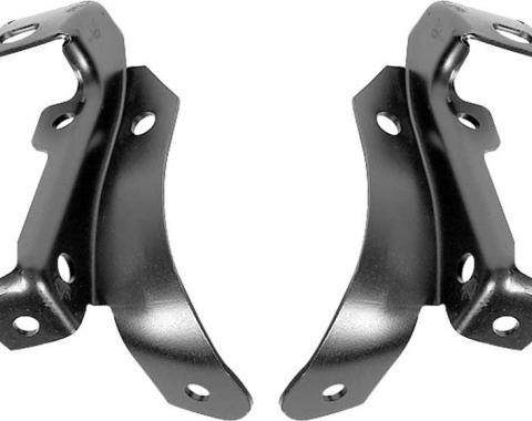 Classic Headquarters Front Inner Bumper Brackets, Pair W-554