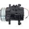 Sanden 706 Style "Peanut" A/C Compressor w/ 2-Groove V-Belt Clutch Pulley - Black Housing, Silver Clutch Pulley - SD7B10