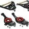 OER 1965-70 Impala, Bel Air, Biscayne, Tubular Control Arm Set, Black, *ETA6570B