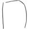 1973-80 Chevrolet, GMC Pickup, Blazer, Jimmy, Suburban, Door Glass Run Weatherstrip, with Division Bar Felt, LH Driver Side