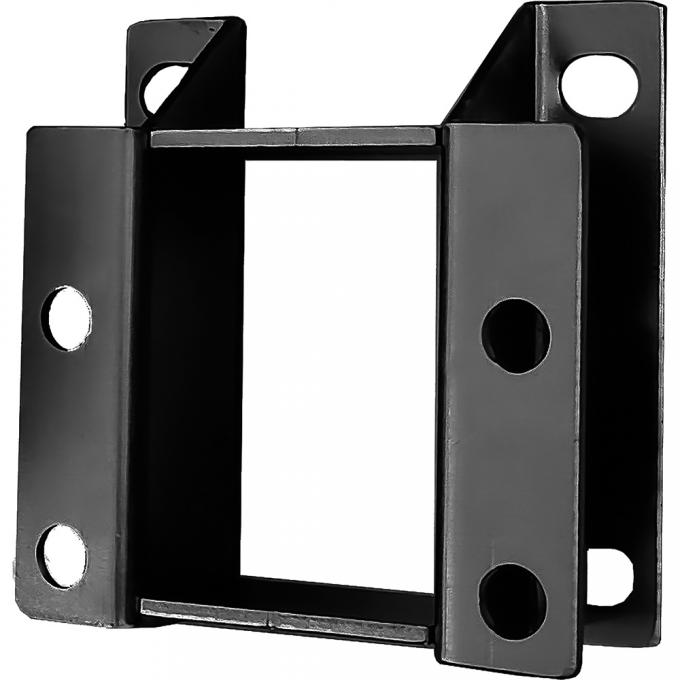 OER Power Brake Booster Bracket, For Flat Firewall Mounting, Fits Boosters With 3-3/8" Square Bolt Pattern, Black 154829B