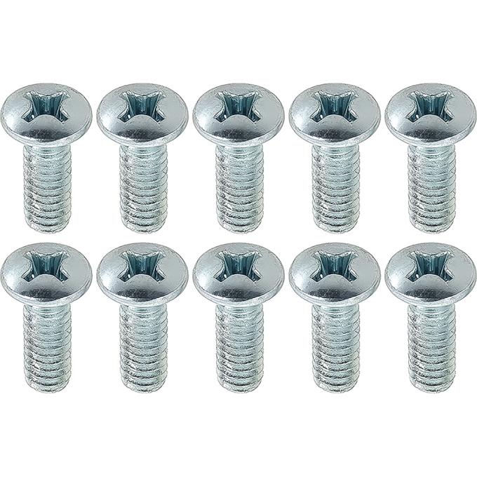 OER 1947-53 Chevrolet, GMC Pickup Truck, Door Hinge Access Cover Screw Set, 10 Piece Set 14195
