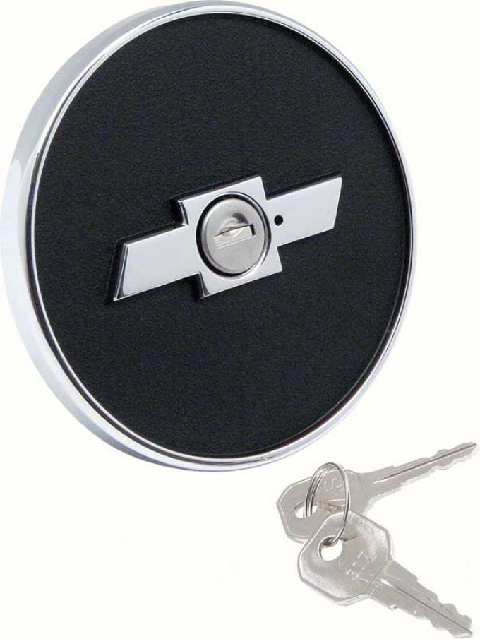 OER 1967-68 Camaro Bow Tie Locking Gas Cap K25000