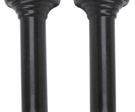 1967 Buick, Cadillac, Chevrolet, Pontiac, Oldsmobile, Door Lock Knobs, Black, Pair, Various Models