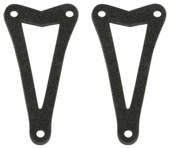 1968 Bonneville, Catalina, Firebird, Executive, Rear Side Marker Gaskets, Black, Pair