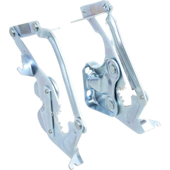 OER 1955-56 Chevy Bel Air, 150, 210 Nomad, Hood Hinge Set, RH & LH, Pair TF400295