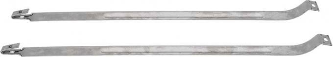 1970-73 Camaro, Firebird, Fuel Tank Mounting Straps, Stainless Steel, Pair