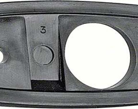 1970-81 Camaro, Firebird, 1973-74 Nova, Outer Door Bullet Mirror Gasket, RH or LH, Each