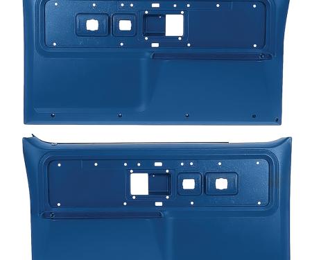 OER 1977-80 Chevrolet/GMC Truck, Blazer, Jimmy, Suburban, Front Door Panels, Silverado or Cheyenne Style, Light Blue TL310708