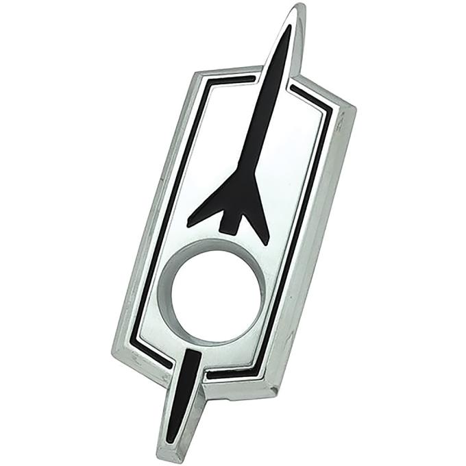 OER 1970 Oldsmobile Cutlass, 442, Trunk Lock Cylinder Bezel, Oldsmobile Rocket EM2477T