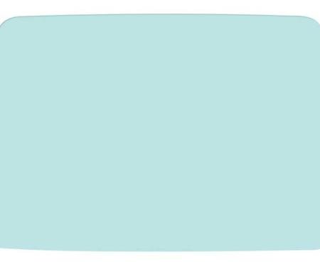 1967-68 Mustang Fastback, Rear Window Glass, Light Green Tint