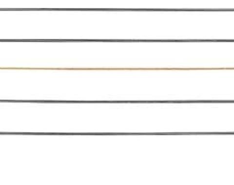 1962-64 Chevy II, Nova, Headliner Bow Set, 2 Door Sedan, Color Coded