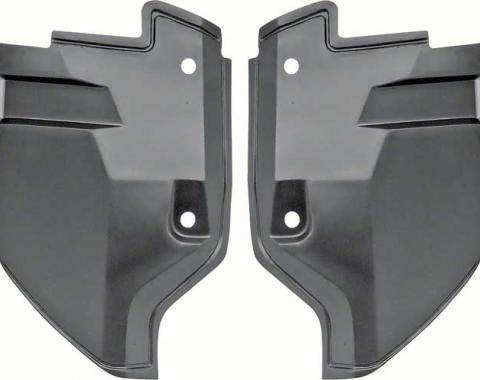 OER 1968 Camaro, Rally Sport Headlight Actuator Shields, RH & LH, Pair K4137