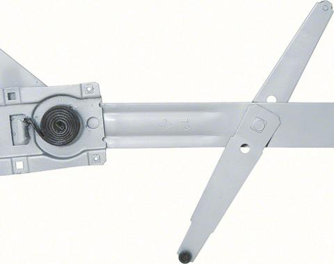 1969-72 Nova, Ventura, Manual Front Window Regulator, 2 Door, LH Drivers Side