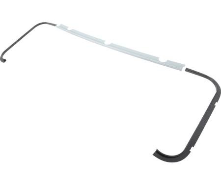 OER 1967-69 Camaro, Firebird, Trunk Weatherstrip Gutter Set, Coupe or Convertible, 3 piece set K281