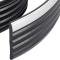 1988-99 Chevy, GMC Pickup, Blazer, Jimmy, Suburban, Body Side Molding, Black & Chrome, 25' Roll