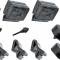 1962-65 Chevy II, Nova, Rubber Stopper Set, 14 Piece Set
