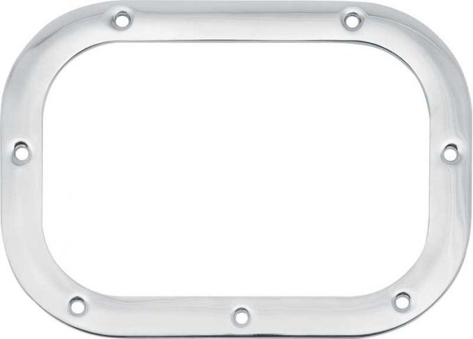 1962-67 Chevy II, Nova, Chrome Shift Boot Plate, 4 Speed