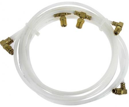1994-2004 Mustang, Convertible Top Hose Set, with Power Top, Upper And Lower, Made in the USA