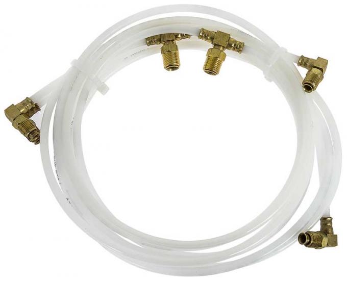 1994-2004 Mustang, Convertible Top Hose Set, with Power Top, Upper And Lower, Made in the USA