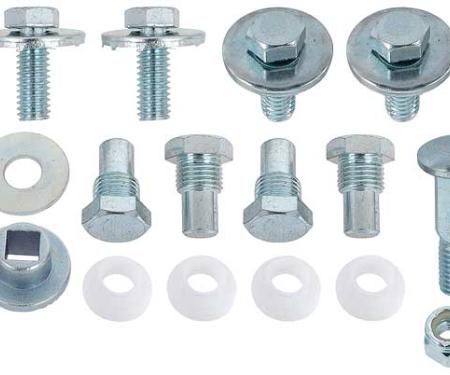 OER 1967-69 Camaro, Firebird, 1968-72 Chevelle, Convertible Top Frame Pivot Bolt and Bushing Set C1000B
