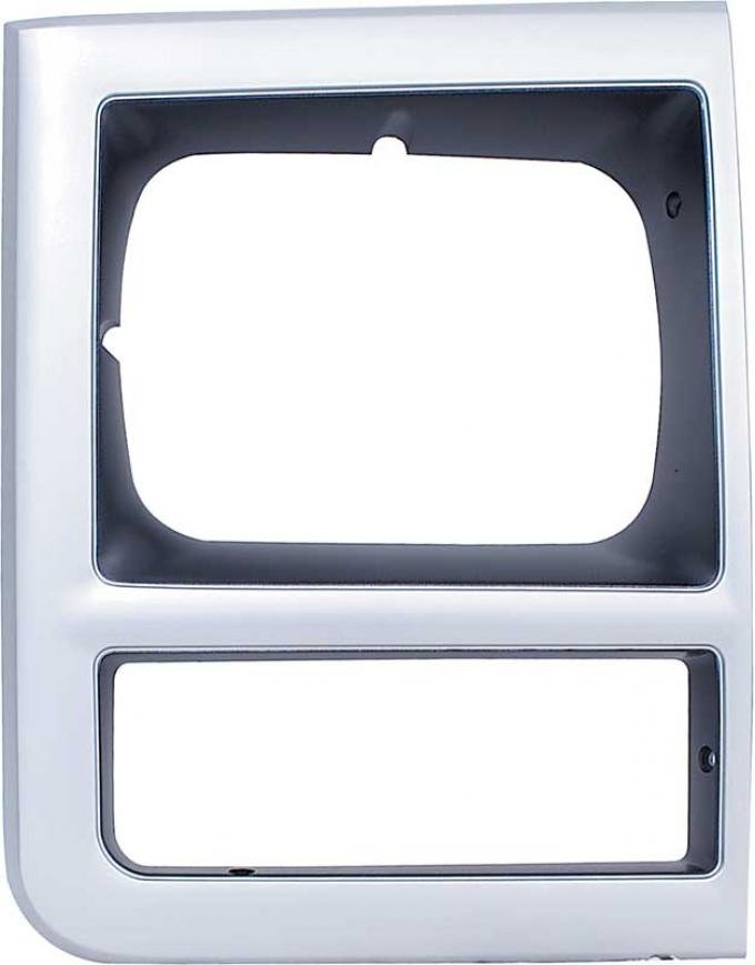 1989-91 Chevrolet Pickup, Blazer, Suburban, Headlamp Bezel, w/Single Headlamp, RH Passenger Side