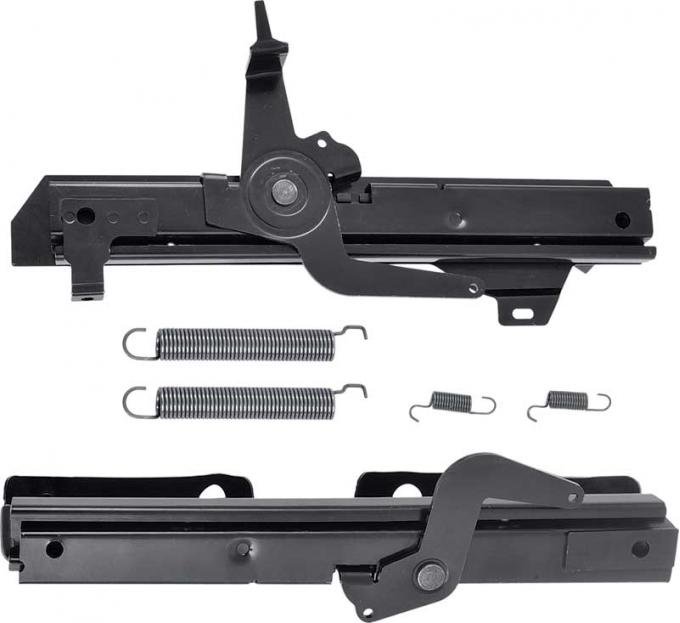 OER 1970-74 E-Body Bucket Seat Adjusting Tracks-LH ME16283