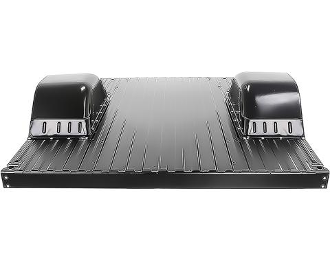 1973-87 Chevrolet, GMC Shortbed, Fleetside, Full Bed Floor Panel, With Bracing, 6.5' Bed, With 4" Wider Tubs
