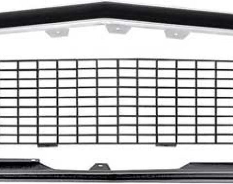 OER 1967-68 Camaro RS Restorer's Choice™ Grill Kit without Silver Trim / with Headlamp Bezels *R5027C