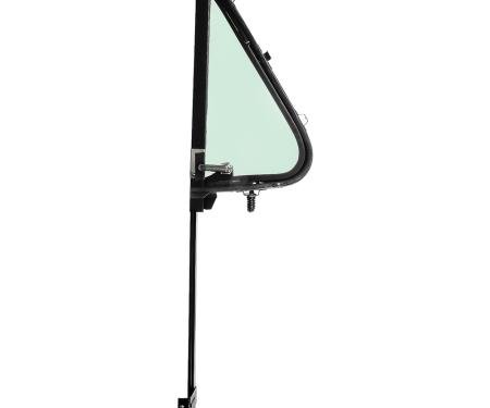 1973-79 Ford F100, F150, F250, F350, Vent Window Assembly, Green Tinted Glass, LH, Driver Side