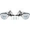 1967-68 Mustang Back Up Lamps - LH and RH Assemblies