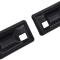 1970-74 Camaro, Firebird, Inner Door Handle Escutcheon, Standard Interior, Black, Pair