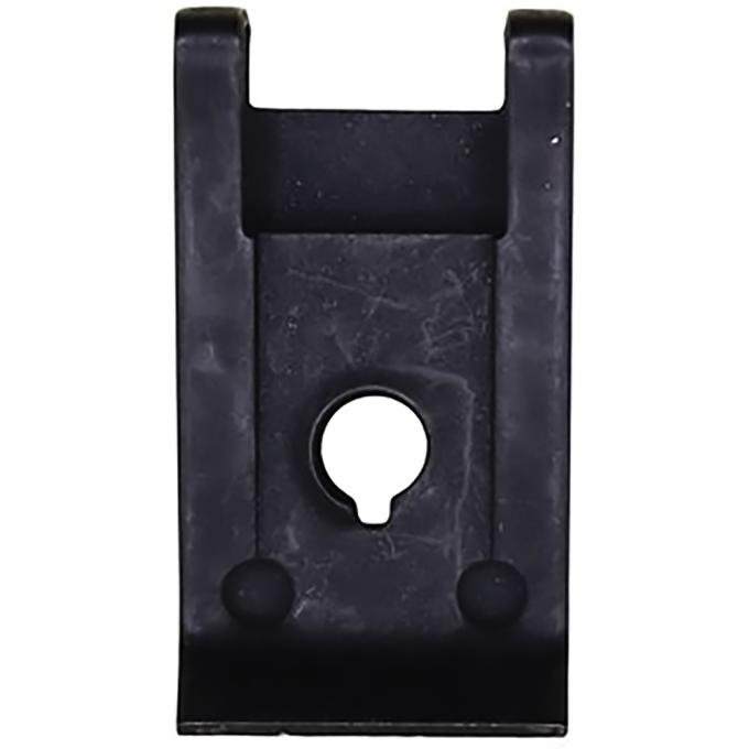 Spring Type U-Nut, #10 Screw Size, Black Phospate Coated