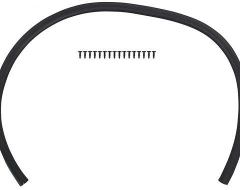 1982-92 Camaro, Firebird, Hood To Cowl Seal Weatherstrip, with Mounting Clips