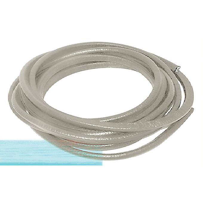 Door Jamb Vinyl Windlace, Lt Parchment, Off White, Snap On Double Lip Style, 20 Foot Length