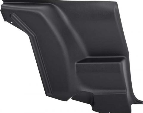 OER 1972-81 Camaro, Firebird, Inner Rear Lower Side Panel, Black, LH Driver Side 20189752