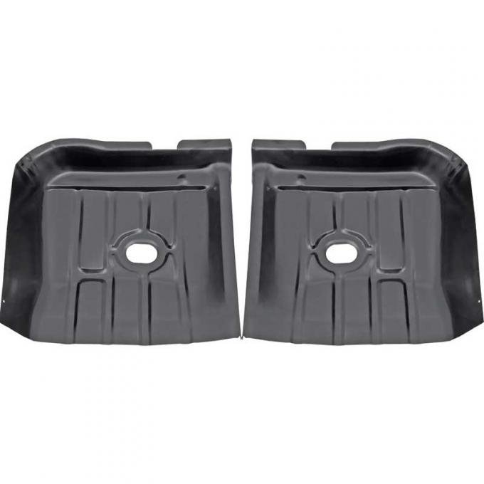1967-69 Camaro, Firebird, Rear Floor Pan Sections, RH & LH, Pair