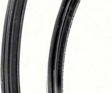 OER 1962-65 Chevy II / Nova Quarter Window Vertical Weatherstrip With Steel K446