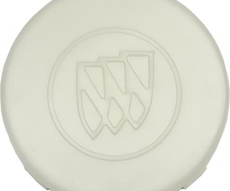 OER 1964-72 Buick, Dome Light Lens, Round, First Design, With Tri-Shield Insignia, 2" Dia. 8732782