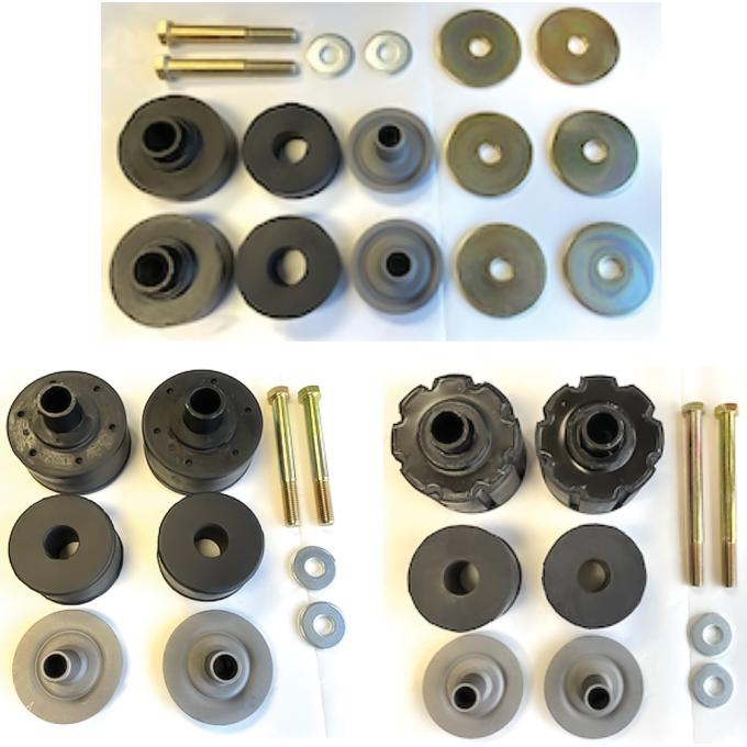 1973-79 Ford F-Series Regular Cab, Complete Cab Support Mounting Kit, 36-Pieces
