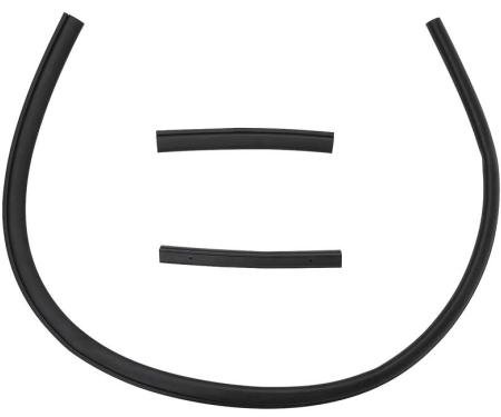 1970-81 Camaro, 1977-81 Firebird, Hood To Cowl Seal, 3 Piece Set