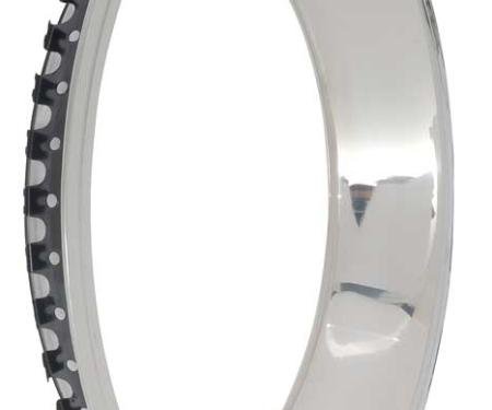 1967-88 GM, Rally Wheel Trim Ring, 15" x 7", 2-5/8" Deep Step Lip, Stainless Steel, Each