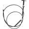 1971-75 Chevrolet and Oldsmobile, Hood Release Cable and Handle, 2 Piece Style