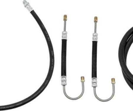 OER 1960-64 Impala, Full Size Power Steering Hose Kit, For Stock Power Assist Type Steering System *PS7001