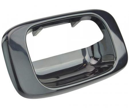 OER 1999-07 Chevy, GMC, Silverado, Sierra Pickup, Tailgate Handle Bezel, Smooth Finish, Black T70590B