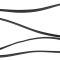 1955-76 Chevrolet Bel Air, 150, 210, Impala, Caprice, Fender Skirt Rubber Seal, 120" Long
