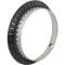 OER 14" x 6" or 14" x 7" Factory Style Rallye Wheel Trim Ring, 2-1/2" Deep, Stainless Steel, Polished MW924