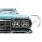 1964 Impala, Bel Air, Biscayne, Outer Grill Eyebrow Moldings, RH & LH, Pair