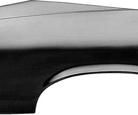 1970-72 Nova, Ventura, Rear Quarter Panel Repair Skin, 2 Door, RH Passenger Side