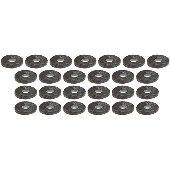 Mastic Sealer Washers, 1/2" Diameter, Seals Pal Nuts And Clip Nuts to Body Panel, 25 Piece Set